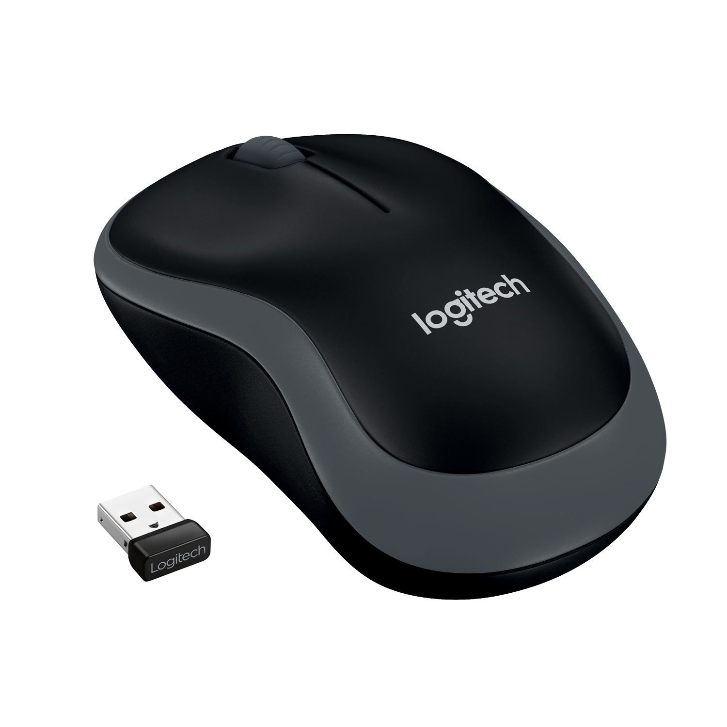 Logitech M185 mouse Ambidextrous RF Wireless Optical